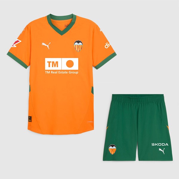 Camiseta Valencia Tercera equipo Niño 2024-25